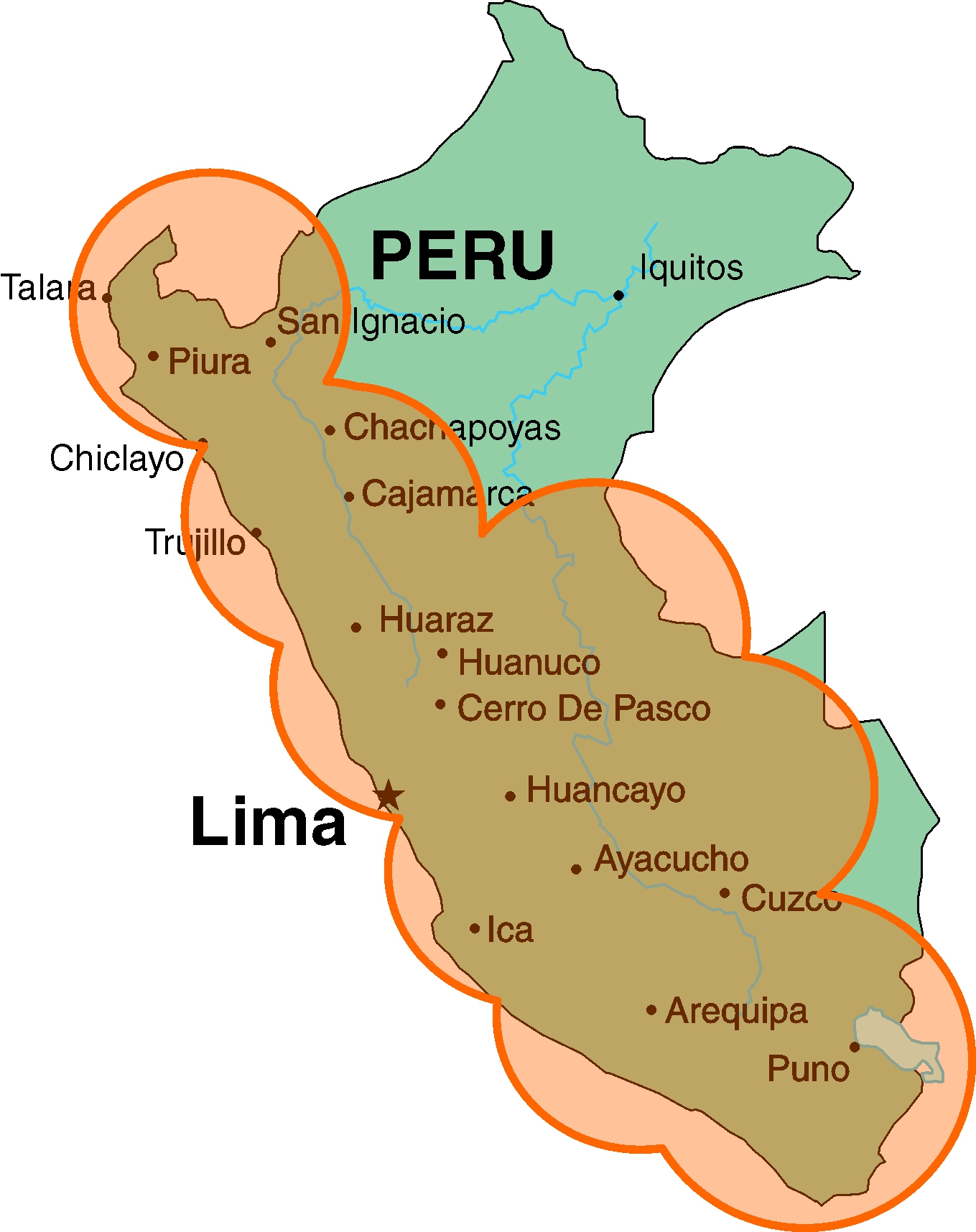 Peru CoverageMap